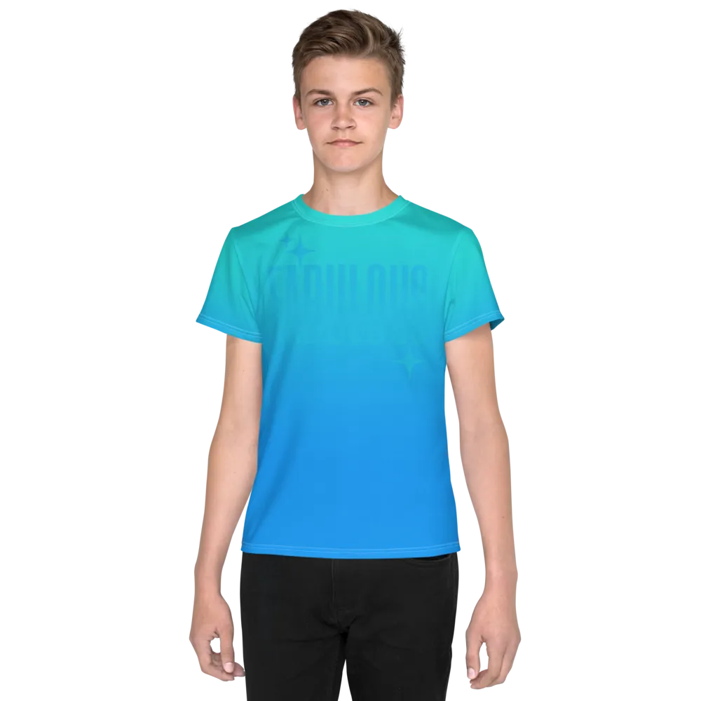 Fabulous Ghost Text Unisex Youth Tee