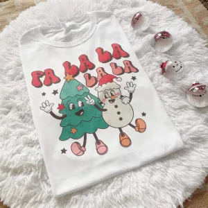 Falala Retro Christmas Tee