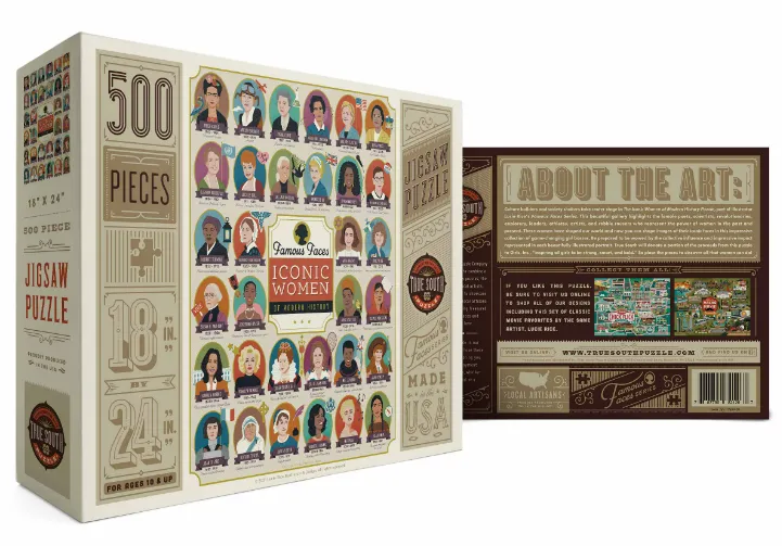 Famous Faces: Iconic Women 500 pc Puzzle