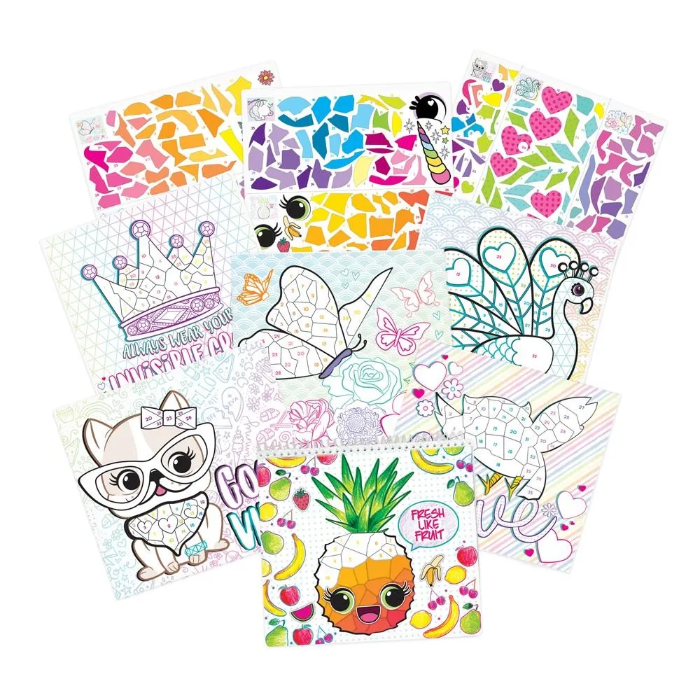 Fashion Angels Sticker by Number Portfolio