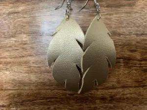 Feather Earring (Gold)