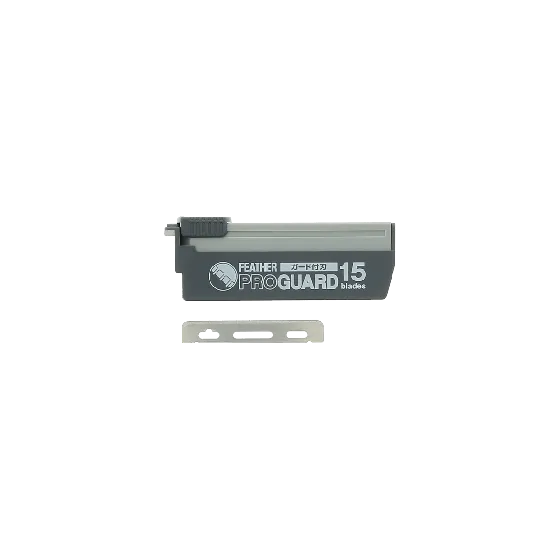 Feather Pro-Guard Single Edge Razor Blades (15)