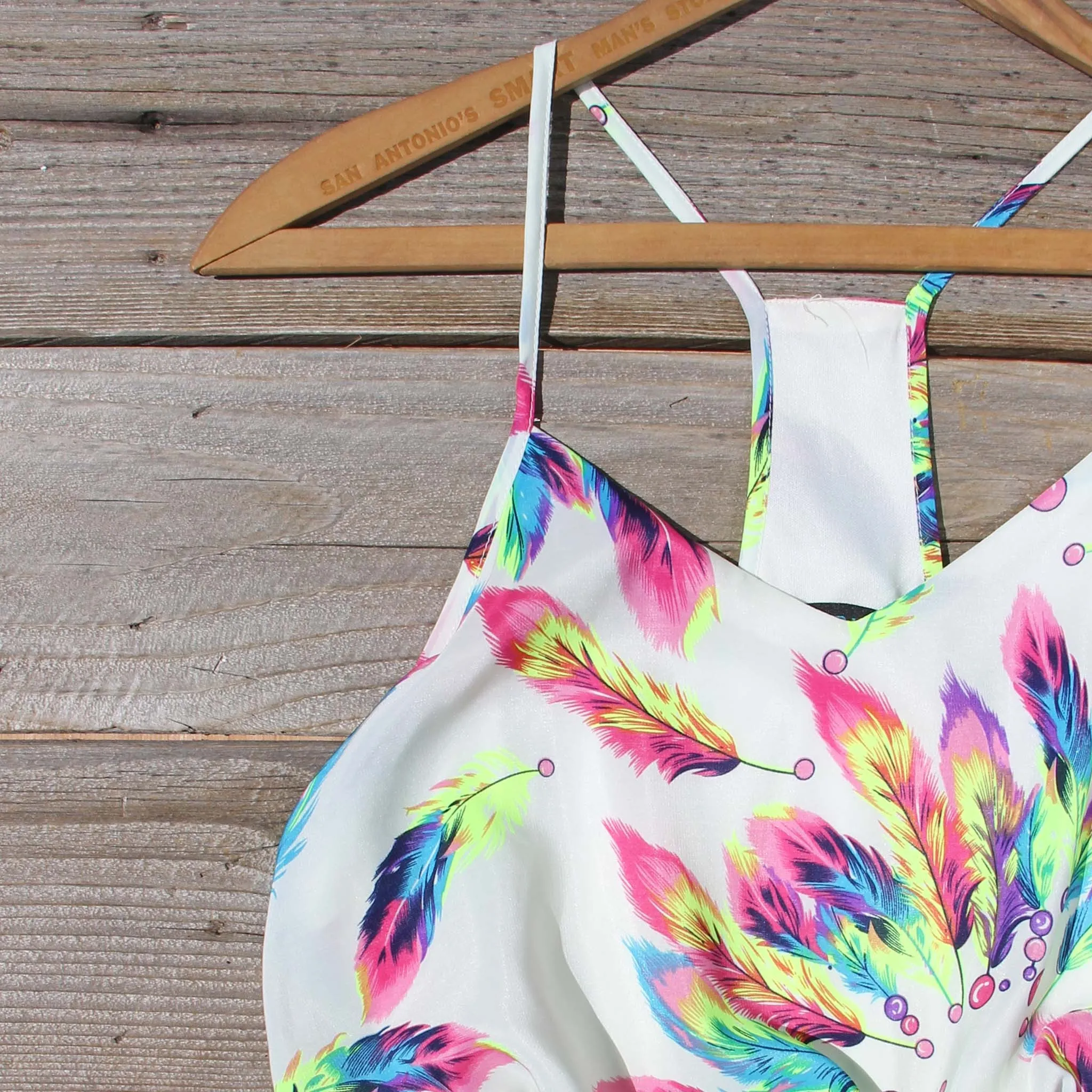 Feather Seeker Maxi Dress
