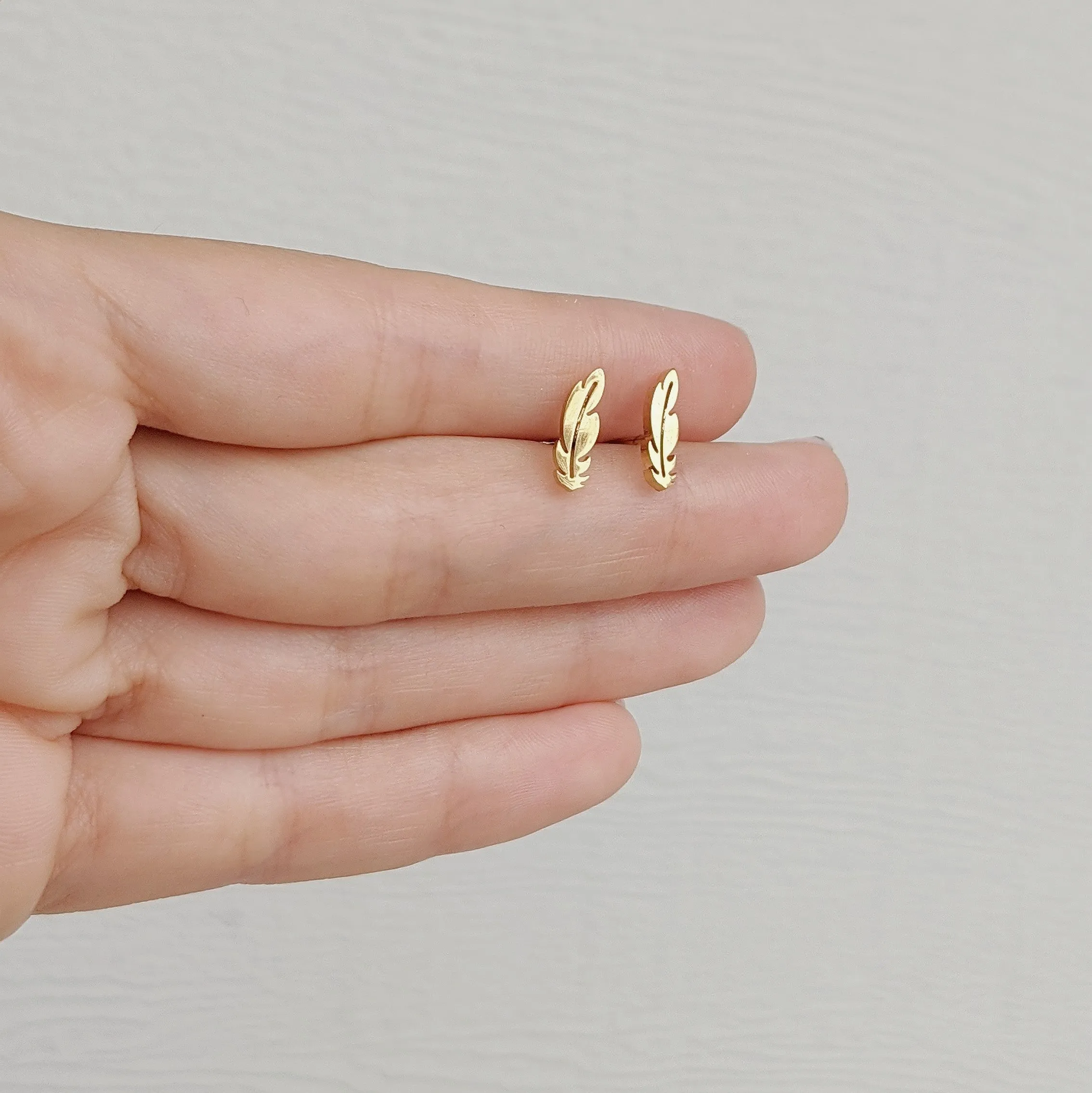 Feather Studs