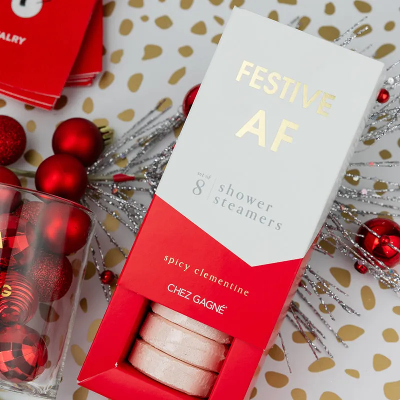Festive AF Shower Steamers Set