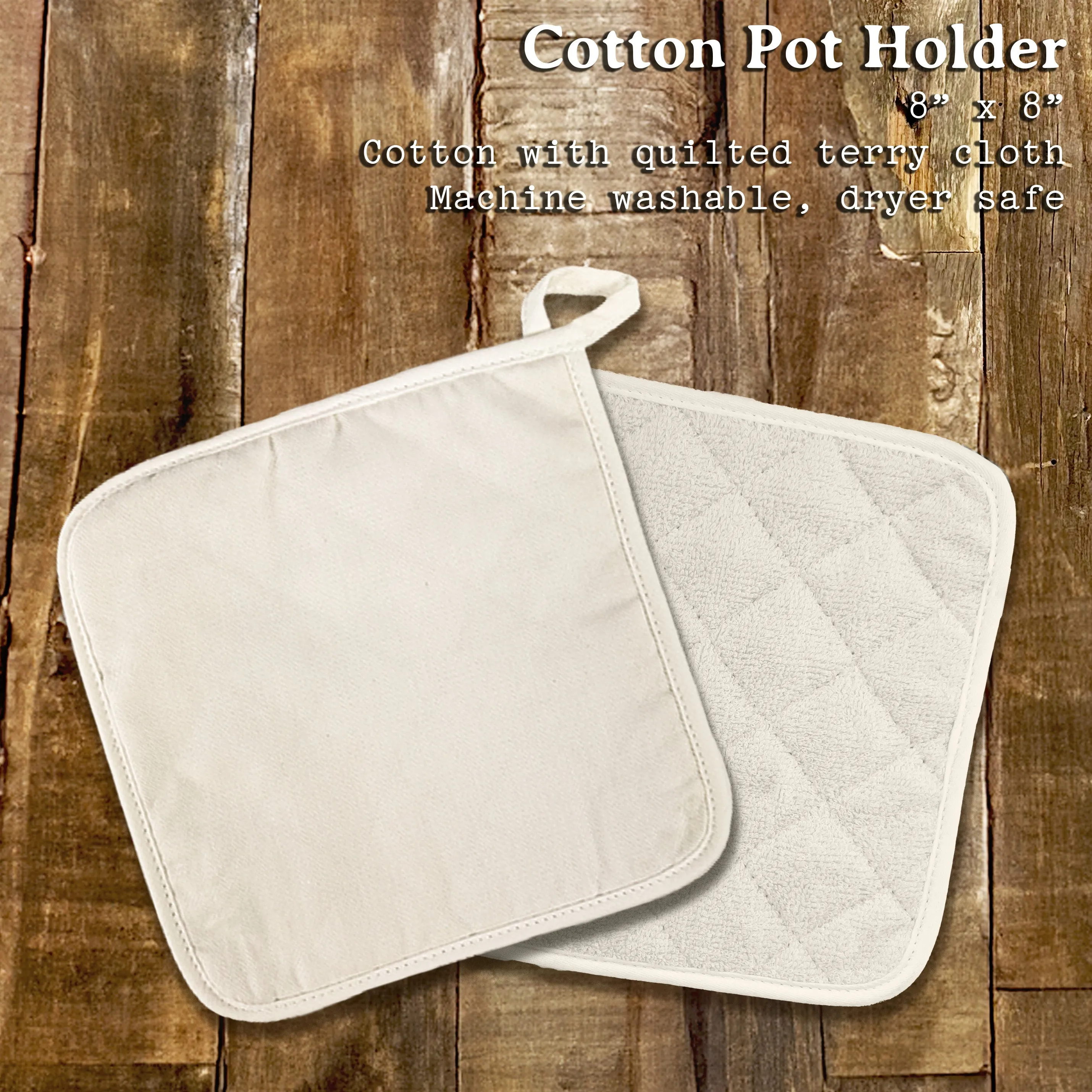 Festive Branch - Cotton Pot Holder