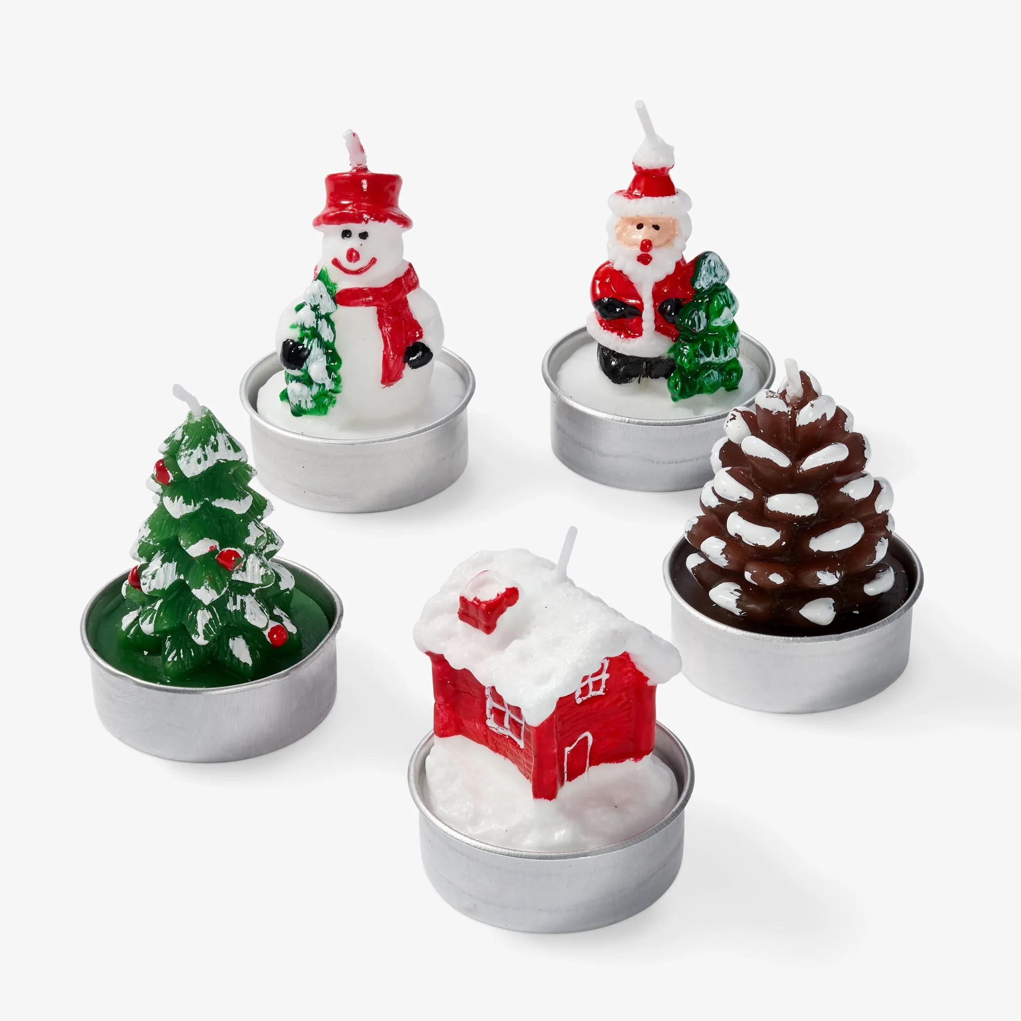 Festive Christmas Tealight Candles