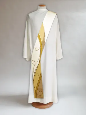 Festive Curvilinear Deacon Stole