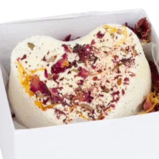 Festive Large Bath Bomb Heart