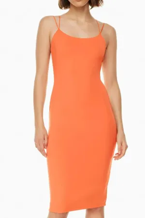 Festive Orange Dress