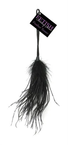 Fetish Fantasy  Feather Teaser Black