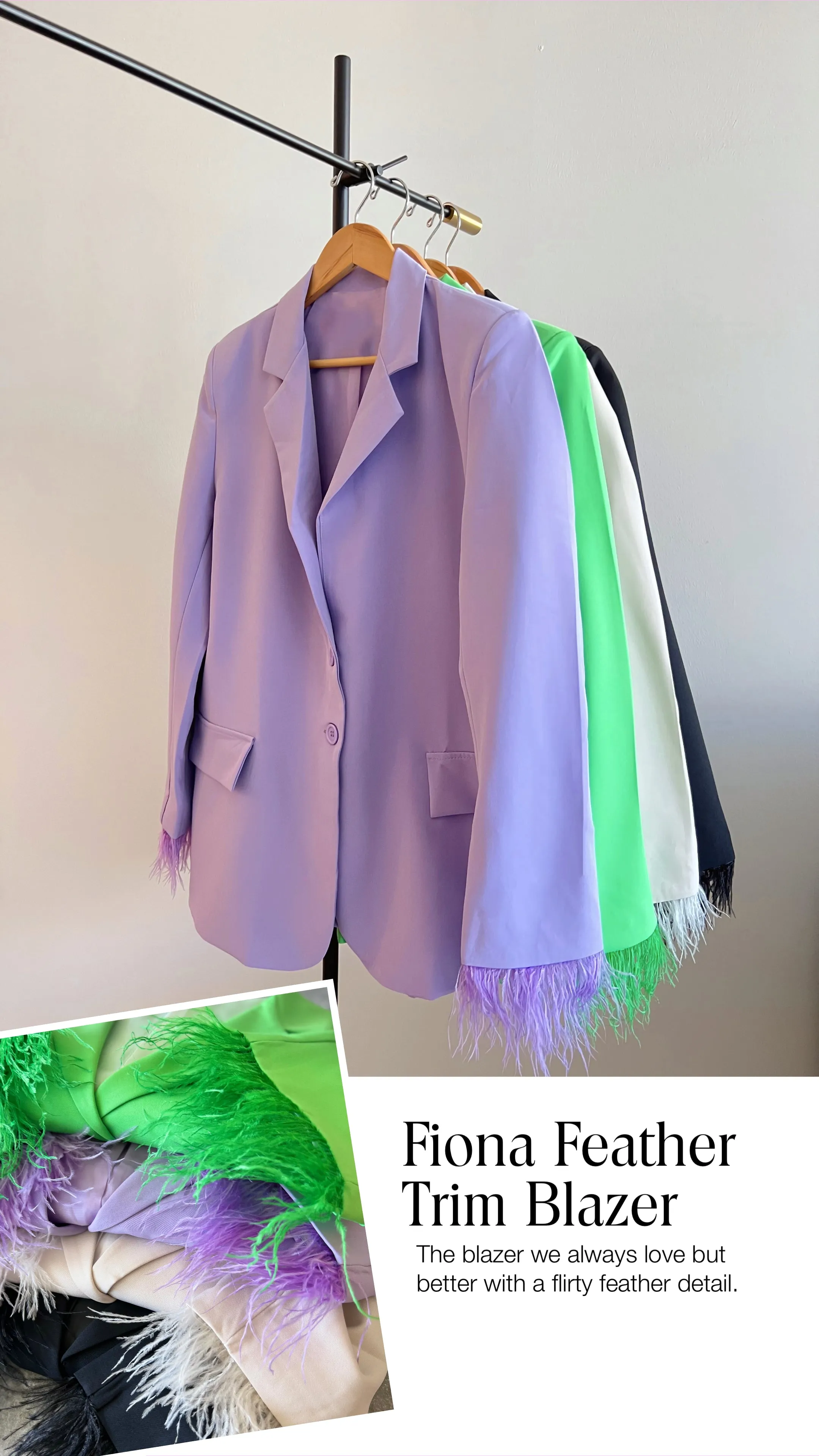 Fiona Trim Blazer