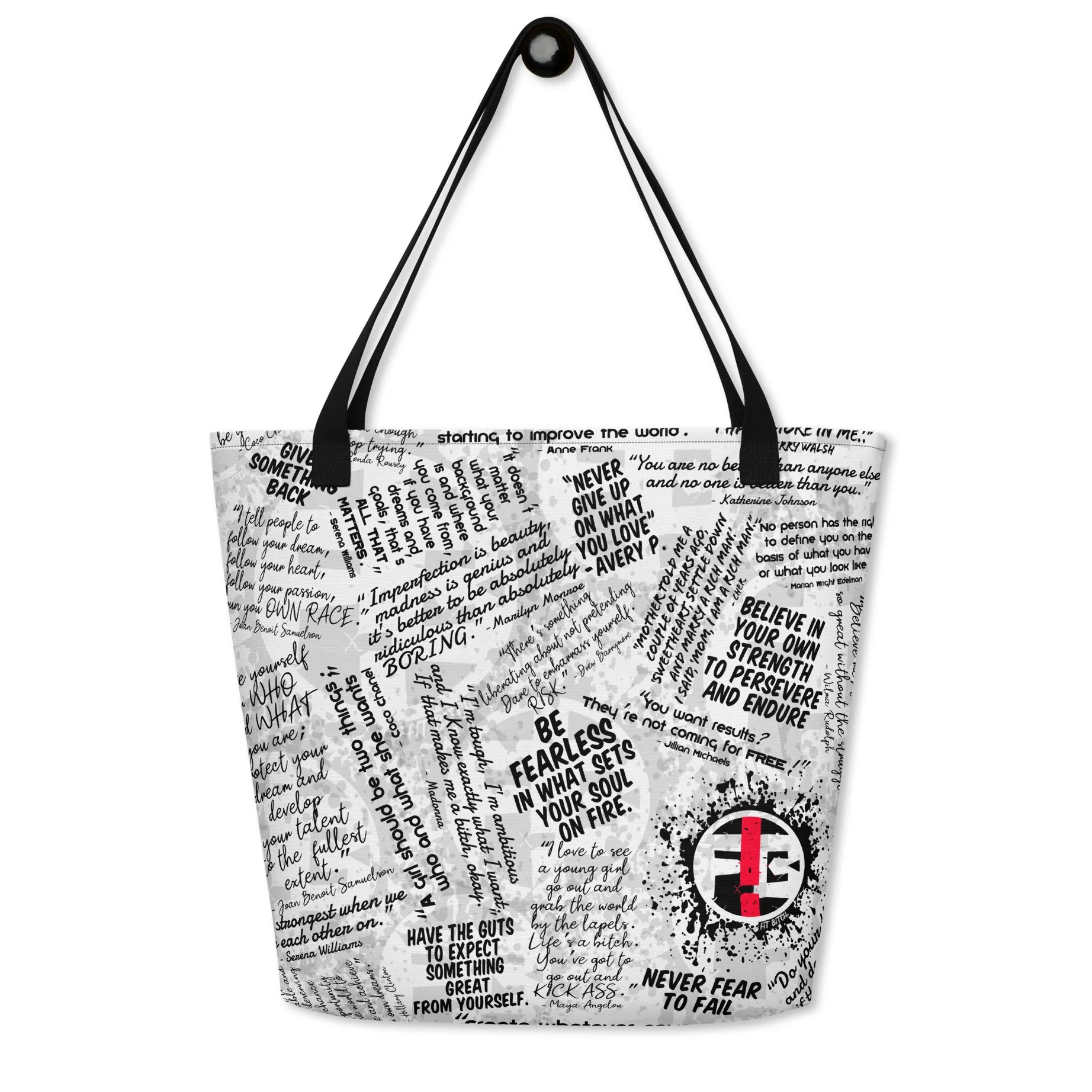 Fit Bitch Quotes - Tote Bag