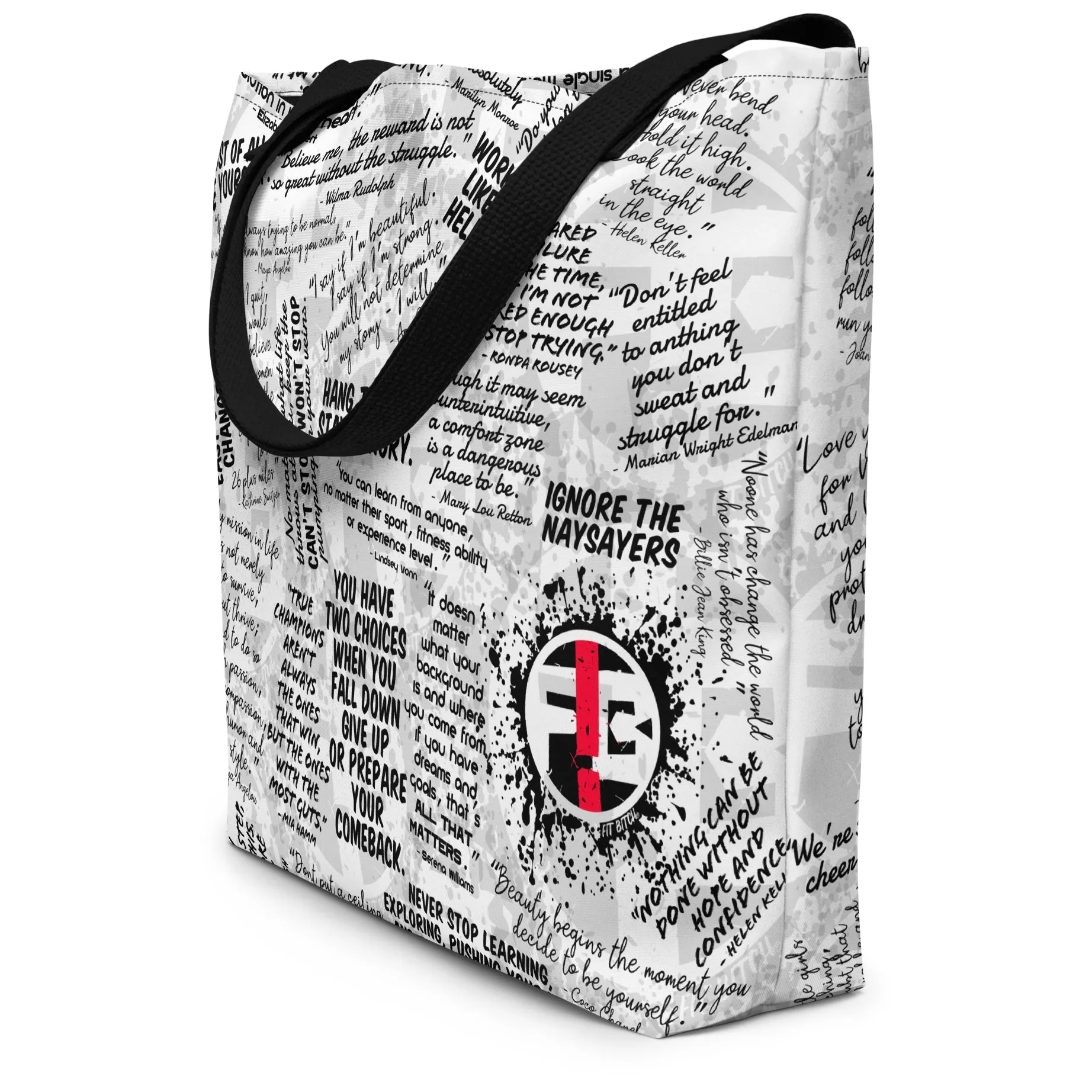 Fit Bitch Quotes - Tote Bag