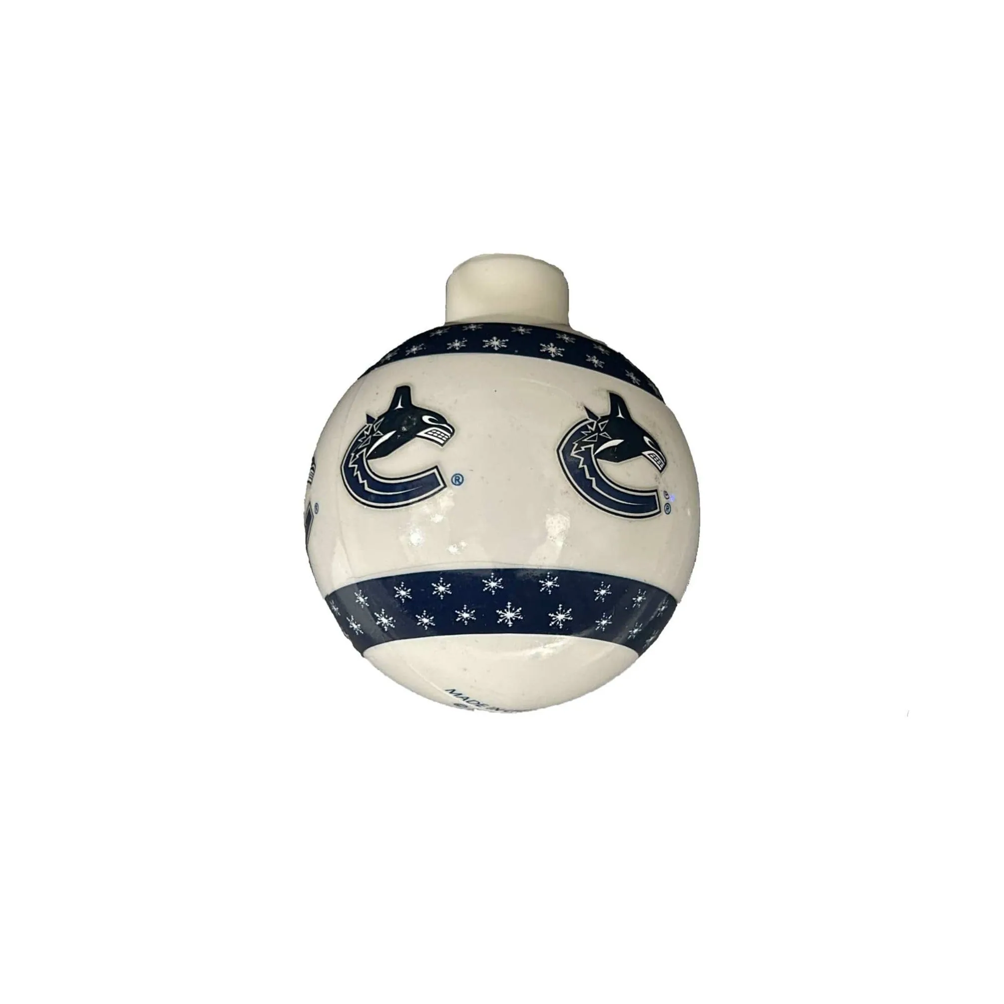 Forever Collectibles NHL Lite Up Ball Ornament - Vancouver Canucks