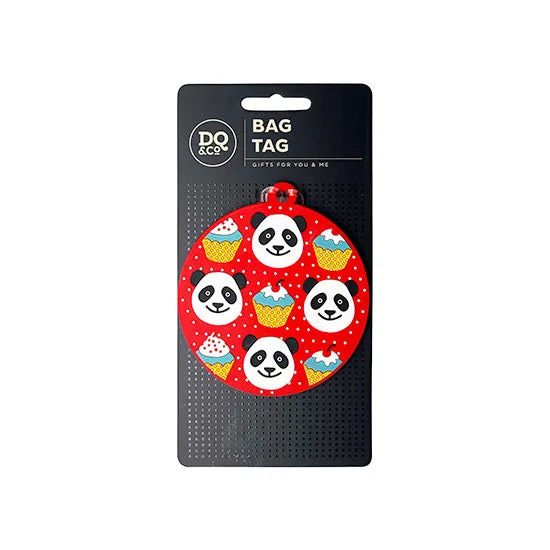 Funky & Playful Bag Tag Panda Pud