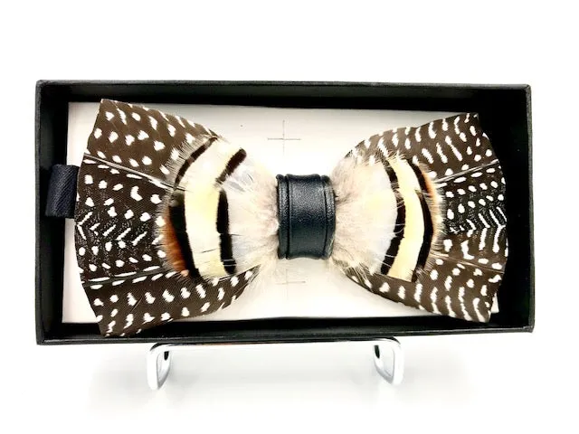 Galaxy Feather Bow Ties