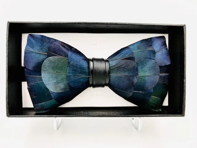 Galaxy Feather Bow Ties