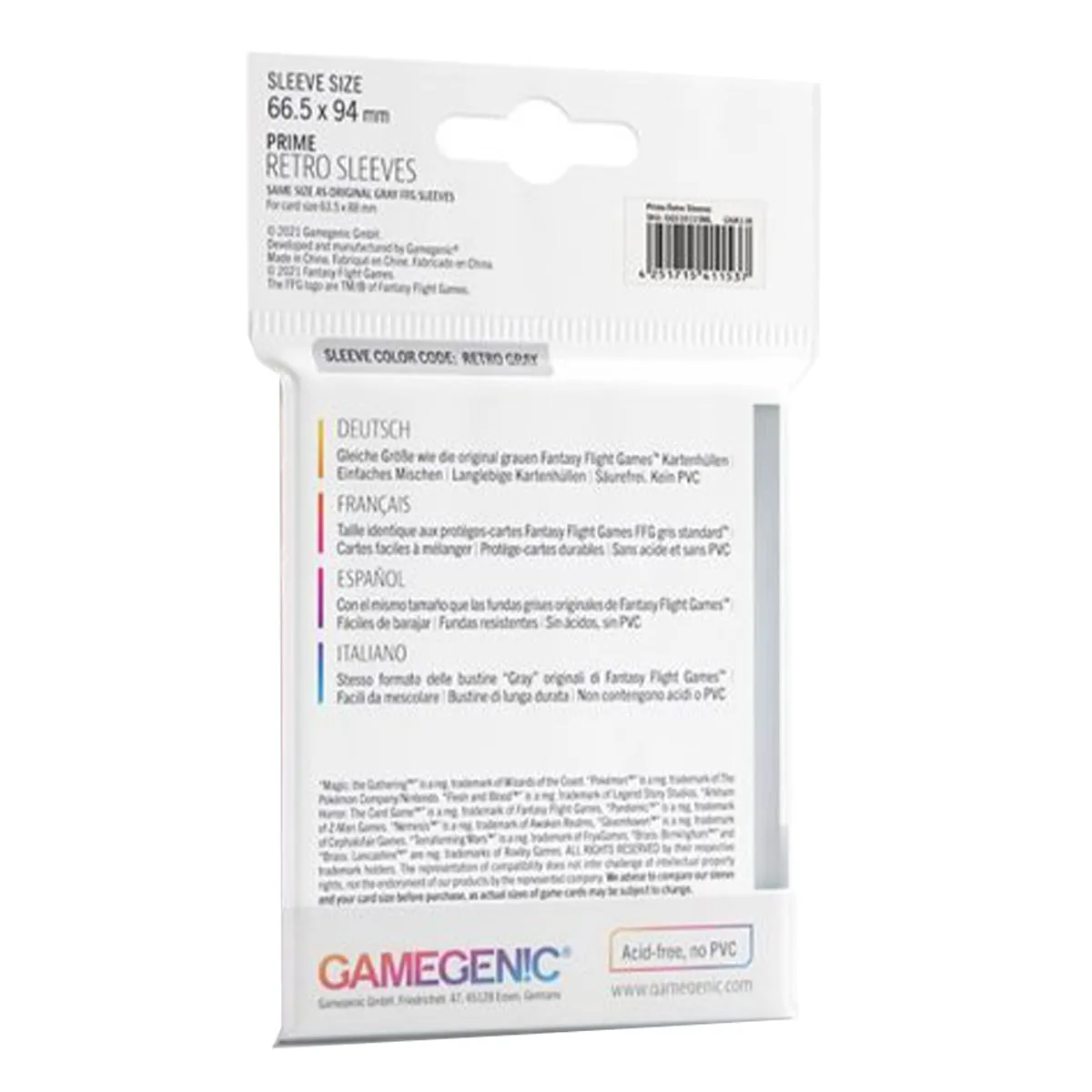 Gamegenic Prime Retro Sleeves