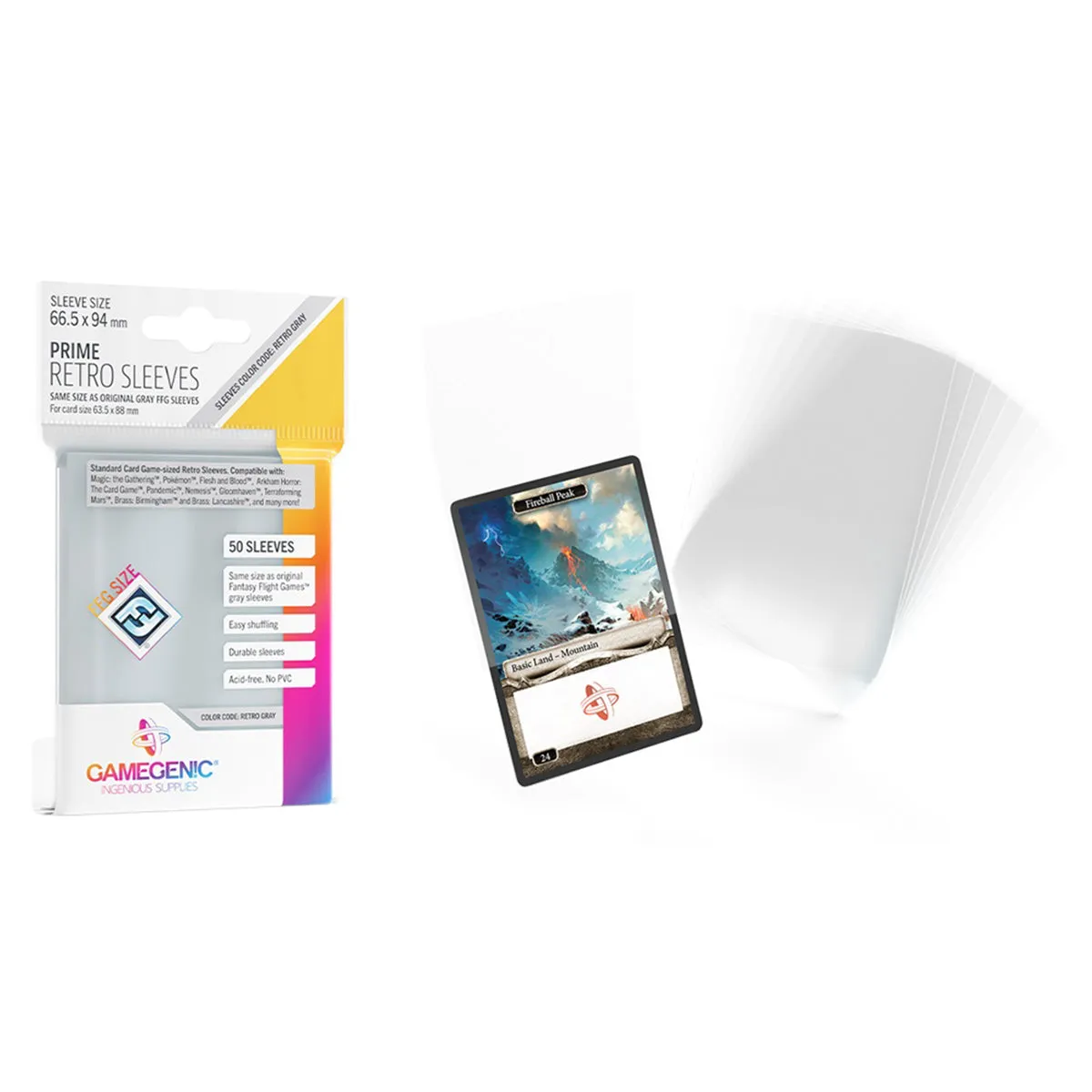 Gamegenic Prime Retro Sleeves