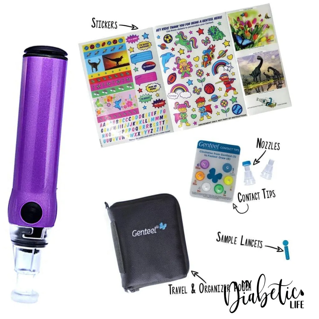 Genteel Plus - Playful Purple