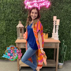 Geometric Designs Kimono