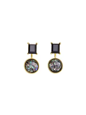 Geometry Dazzling Colorful Earrings