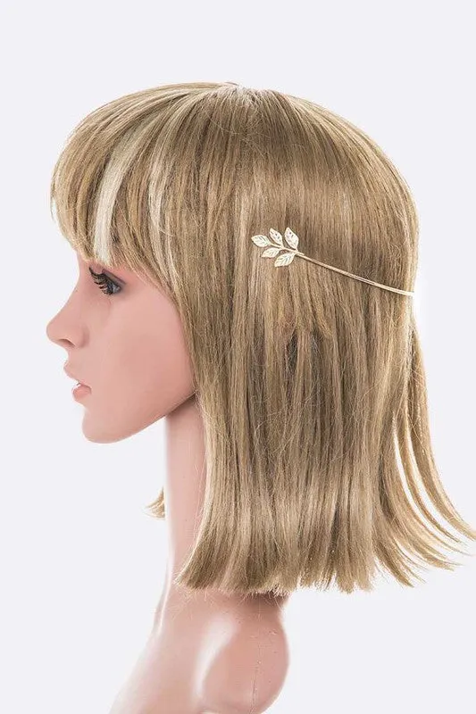 Gold Leaf Iconic Crown Headband