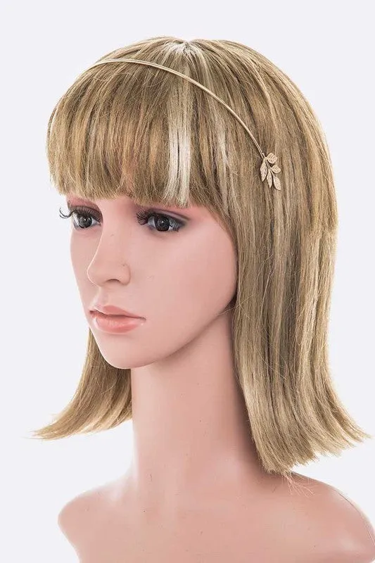 Gold Leaf Iconic Crown Headband