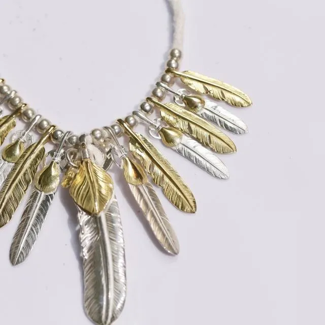 Goros Gold And Silver Feather Setup