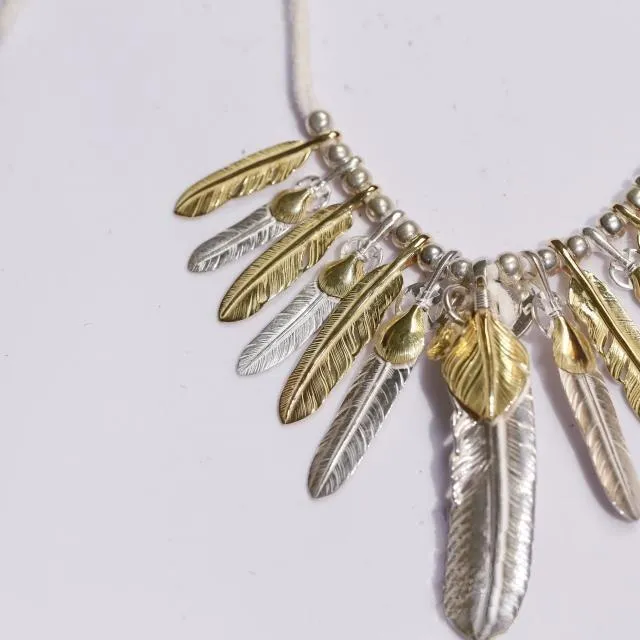 Goros Gold And Silver Feather Setup