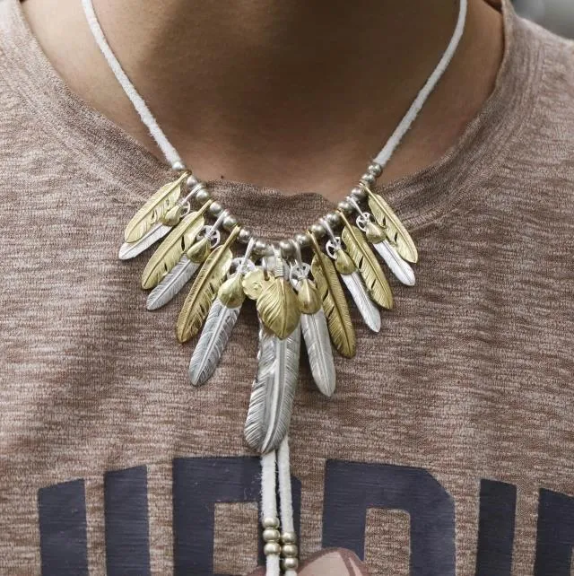 Goros Gold And Silver Feather Setup