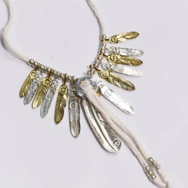 Goros Gold And Silver Feather Setup