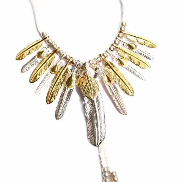 Goros Gold And Silver Feather Setup
