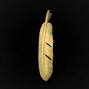 Goros Gold Feather - Facing Left