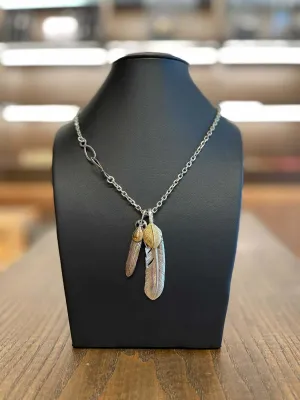 Goros Gold Top Feather and Heart Wheel Feather Setup