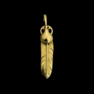 Goros Heart Wheel Feather - 18K Gold