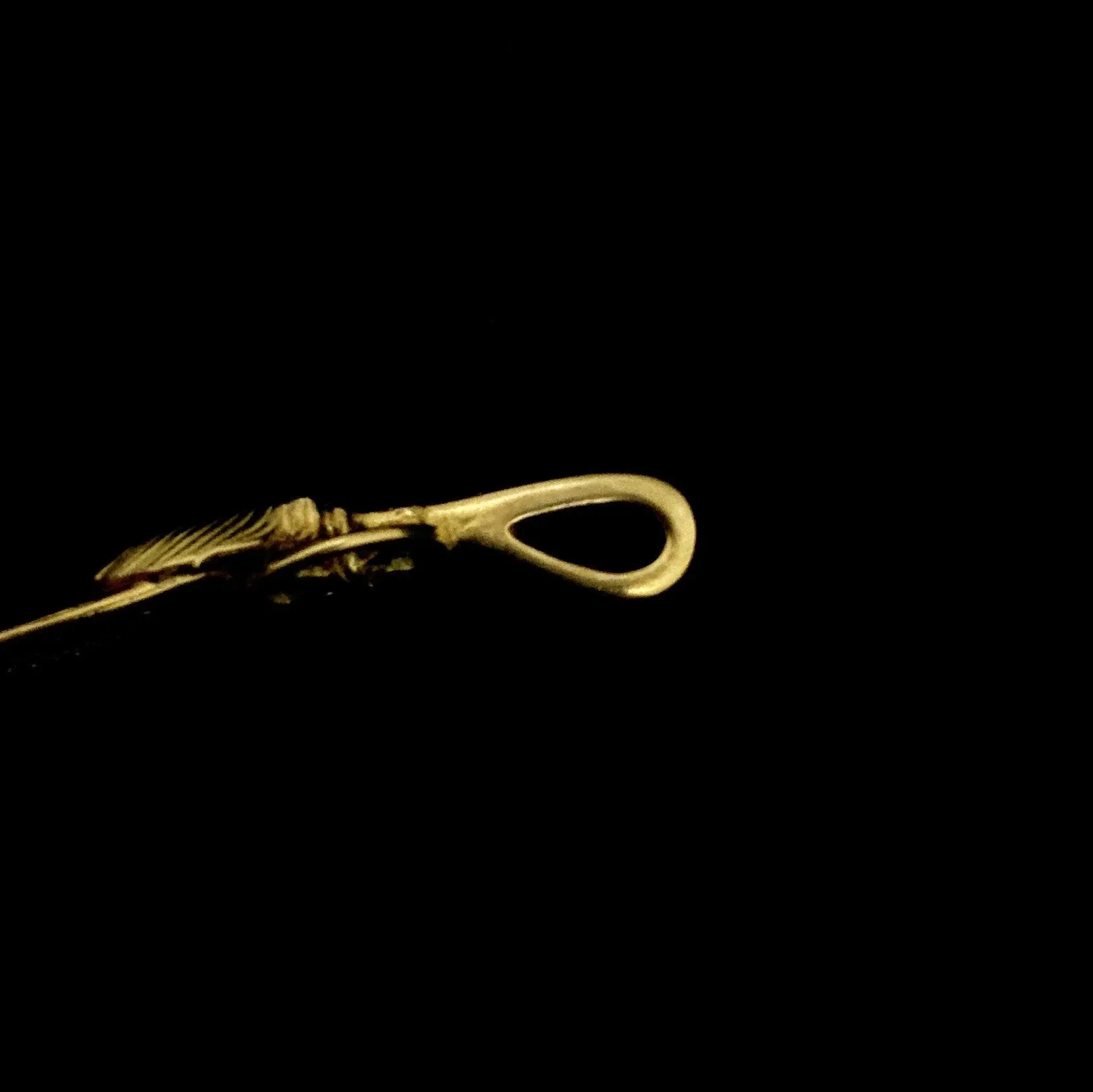 Goros Heart Wheel Feather - 18K Gold