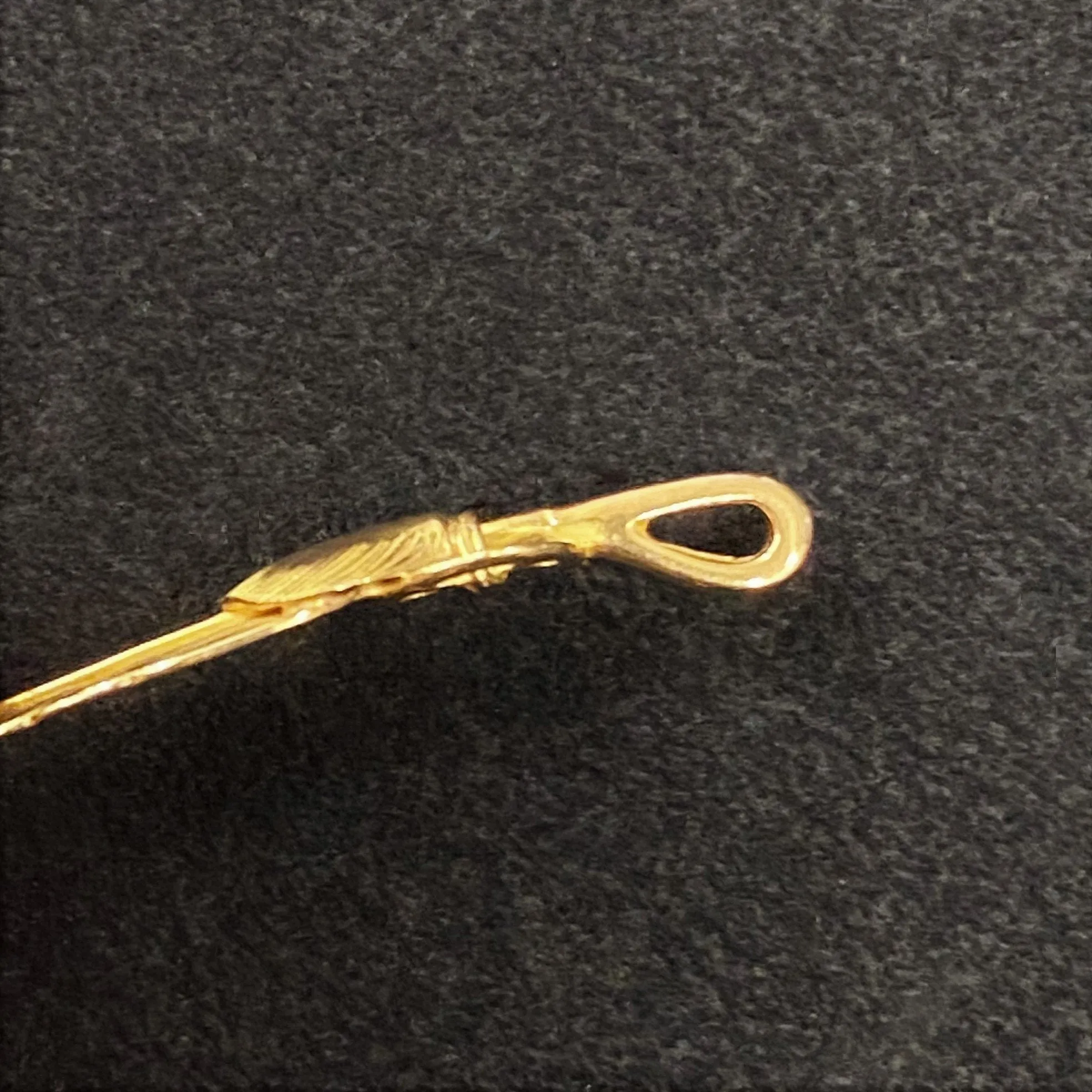 Goros Heart Wheel Feather - 18K Gold
