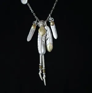Goros Heart Wheel Feather And Gold Top Feather Setup