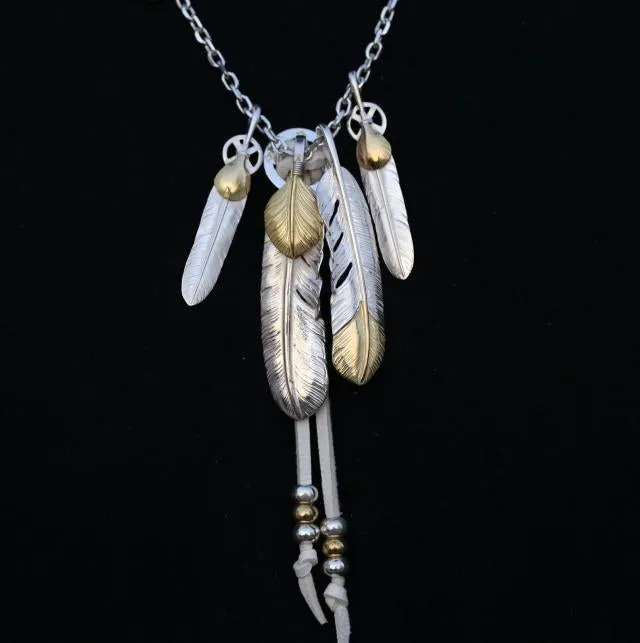 Goros Heart Wheel Feather And Gold Top Feather Setup