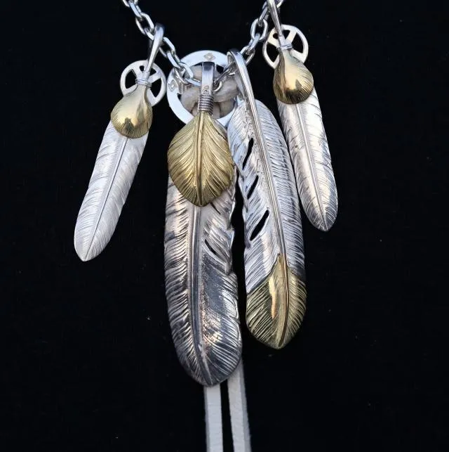 Goros Heart Wheel Feather And Gold Top Feather Setup