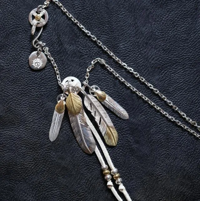 Goros Heart Wheel Feather And Gold Top Feather Setup