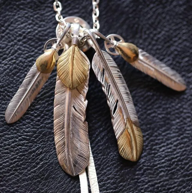 Goros Heart Wheel Feather And Gold Top Feather Setup