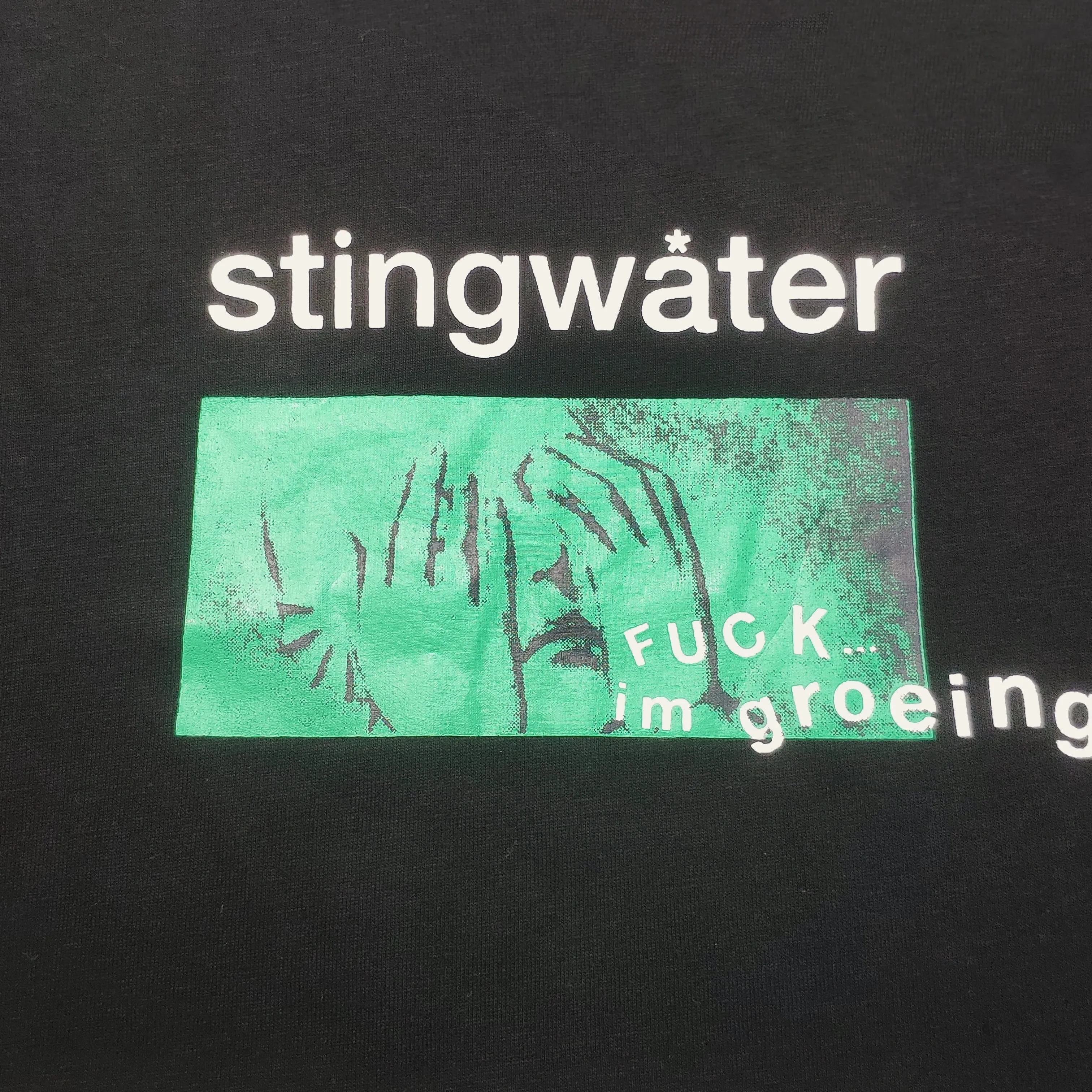 Groeing Pain T Shirt Black