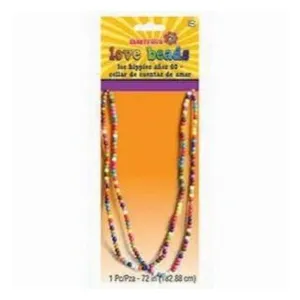 Groovy 60s Festival Love Beads