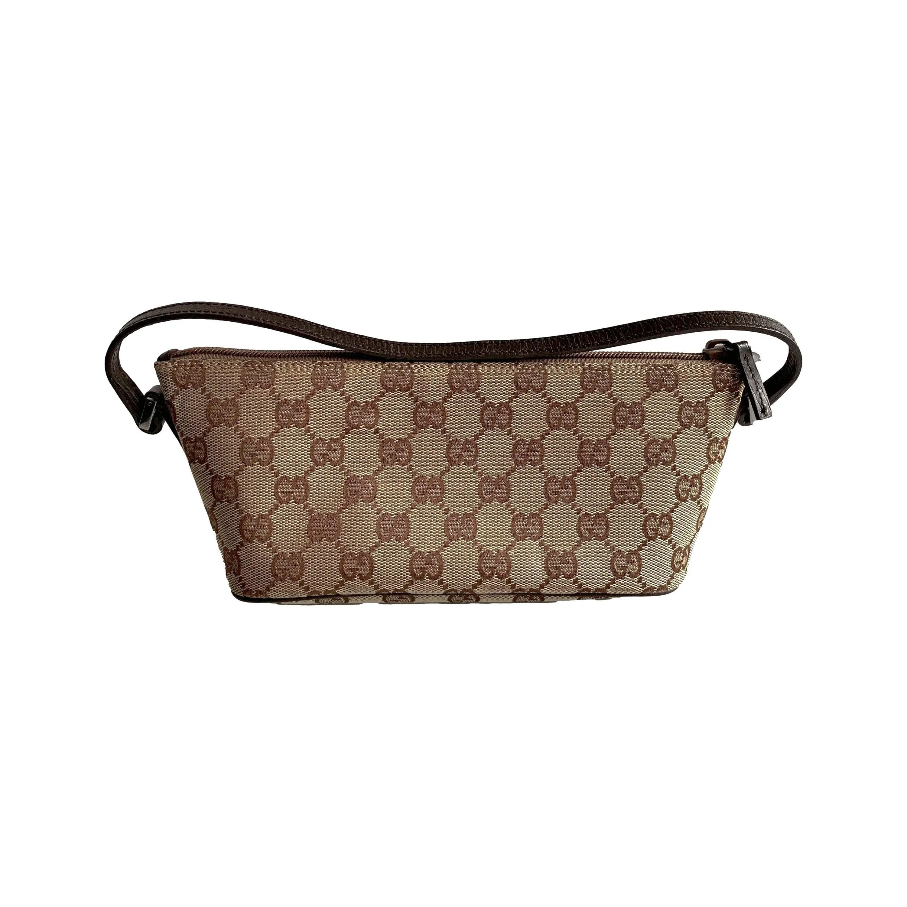 Gucci Brown Monogram Mini Bag