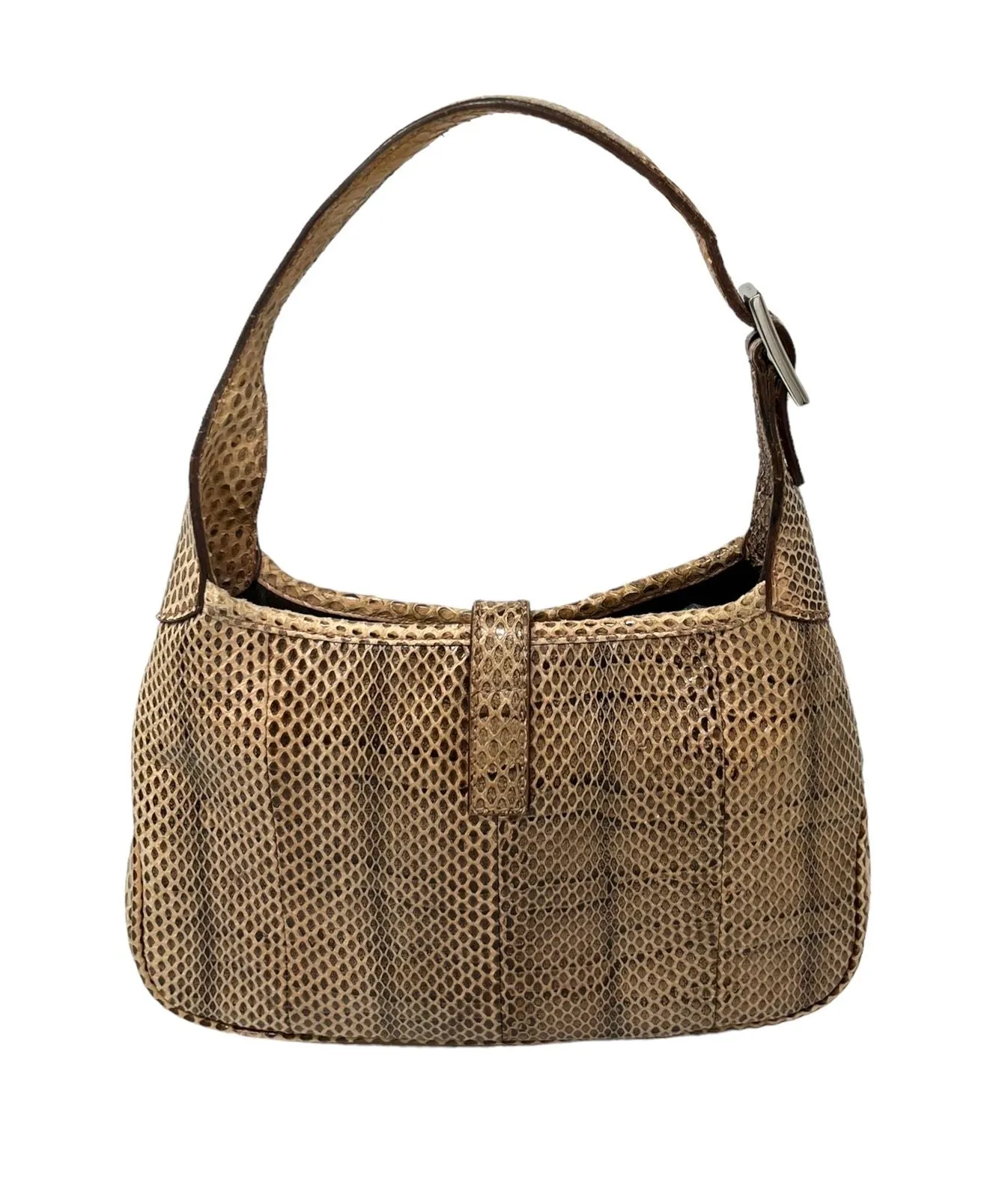 Gucci Brown Snakeskin Mini Jackie Bag