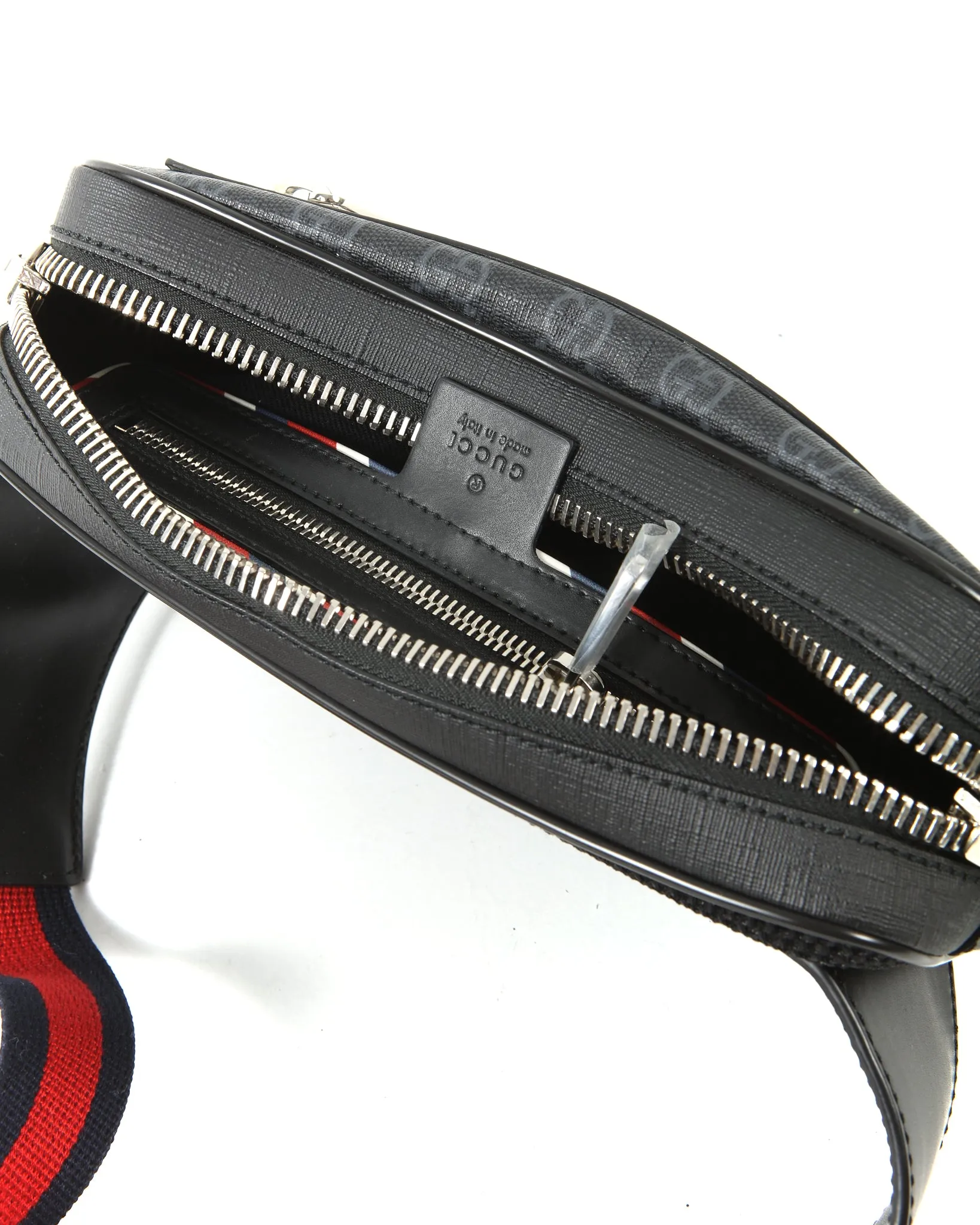 Gucci GG Supreme Night Courrier Bum Bag