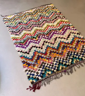 Hajar's Colorful Boucherouite